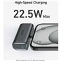 Anker - Power Bank Nano (A1653H11) - Connecteur USB-C, 5000mAh, 22,5W - Noir