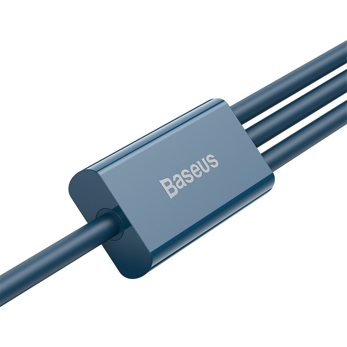 Baseus - Câble de données série supérieure (CAMLTYS-03) - USB vers Type-C, Micro-USB, Lightning, charge rapide 3,5 A, 1,5 m - Bl