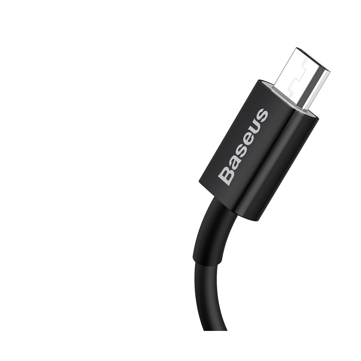 Baseus - Câble de données série supérieure (CAMYS-01) - USB vers Micro-USB, 2 A, 1 m - Noir