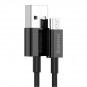 Baseus - Câble de données série supérieure (CAMYS-01) - USB vers Micro-USB, 2 A, 1 m - Noir