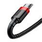 Baseus - Câble de données Cafule (CAMKLF-C91) - USB vers Micro-USB, 1,5 A, 2 m - Rouge Noir