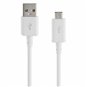 Samsung - Câble de données (ECB-DU68WE) - USB vers Micro-USB, 0,8 m - Blanc (emballage en vrac)