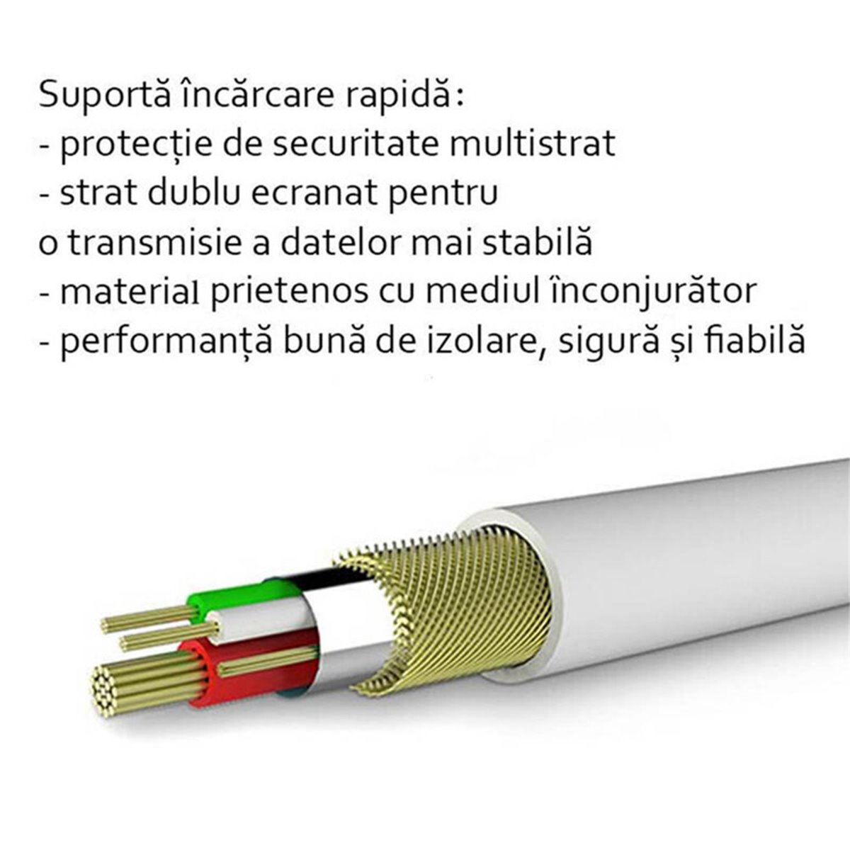 Samsung - Câble de données (ECB-DU4EWE) - USB vers Micro-USB, 2 A, 1,5 m - Blanc (emballage en vrac)