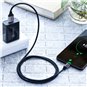 Ugreen - Câble de données (60147) - USB vers Micro-USB, QC 2.0, 2A, 1,5 m - Noir