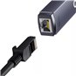 Baseus - Adaptateur Ethernet série Lite (WKQX000113) - USB-A vers port LAN RJ45, 1000 Mbps - Gris