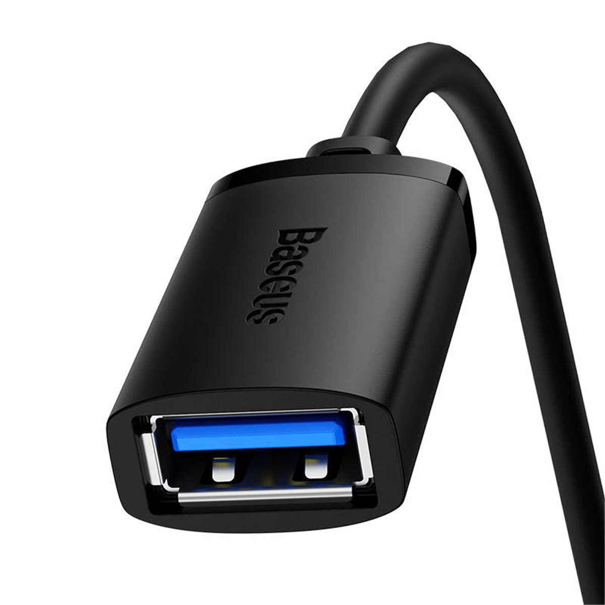 Baseus - Câble d'extension AirJoy Series (B00631103111-01) - USB mâle vers USB 3.0 femelle, 0,5 m - Noir