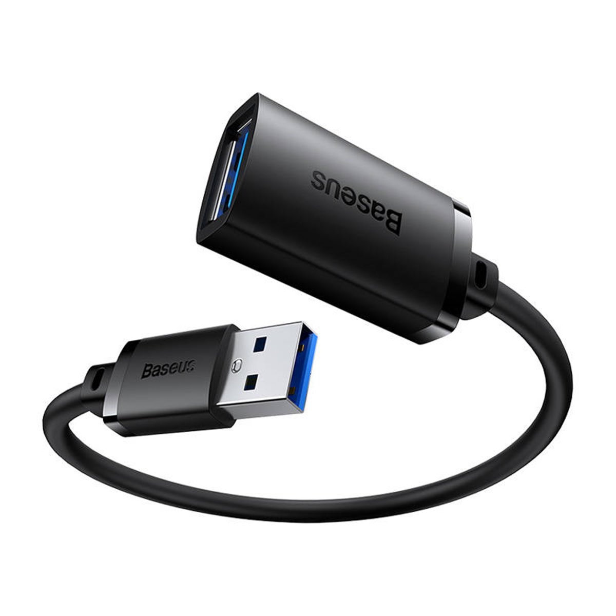 Baseus - Câble d'extension AirJoy Series (B00631103111-01) - USB mâle vers USB 3.0 femelle, 0,5 m - Noir