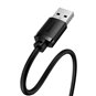 Baseus - Câble d'extension AirJoy Series (B00631103111-01) - USB mâle vers USB 3.0 femelle, 0,5 m - Noir