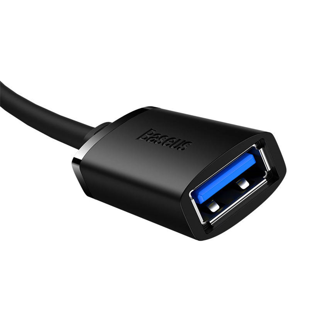 Baseus - Câble d'extension AirJoy Series (B00631103111-01) - USB mâle vers USB 3.0 femelle, 0,5 m - Noir