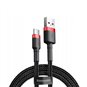 Baseus - Câble de données Cafule (CATKLF-F91) - USB vers Type-C, 2 A, 2 m - Rouge / Noir