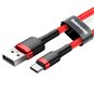 Baseus - Câble de données Cafule (CATKLF-A09) - USB vers Type-C, 3 A, 0,5 m - Rouge