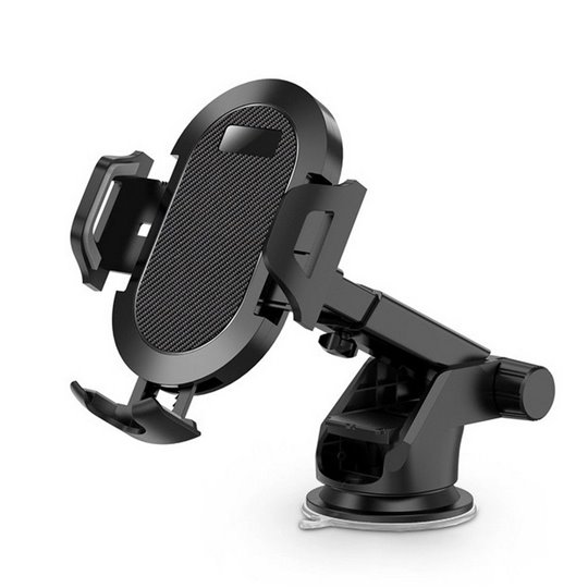 Techsuit - Support de voiture (S113) - Gravity Grip pour tableau de bord, pare-brise - Noir