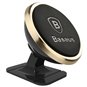 Baseus - Support voiture 360° (SUCX140015) - Poignée magnétique pour tableau de bord, pare-brise - Or de luxe